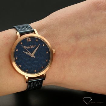 Zegarek damski BRUNO CALVANI BC2532 Niebieski. Zegarek damski Bruno Calvani w niebieskiej kolorystyce. Zegarek damski z niebieską tarczą. Świetny dodatek w postaci zegarka. Idealny pomysł na prezent (1).jpg